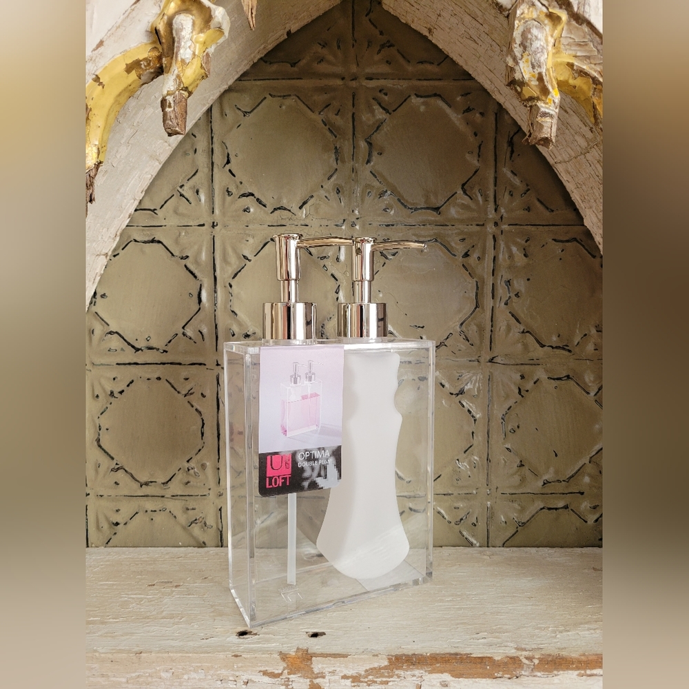 NEW UBMRA double pump soap shampoo cream dispenser for bathroom kitchen laundry